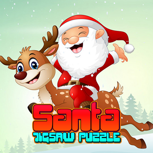 poster of Play Santa Jigsaw Puzzle Game Game Online 2024 game