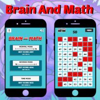 ملصق اللعبة Brain and Math