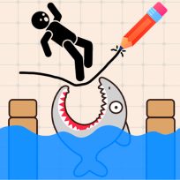 poster of Draw and Save Stickman game