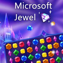 ملصق اللعبة Microsoft Jewel