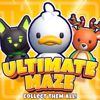 poster of Ultimate maze! Collect them all! game