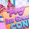 ملصق اللعبة Pony Ice Cream Cone