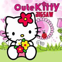 ملصق اللعبة Cute Kitty Jigsaw