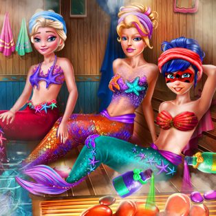 poster of Mermaids Sauna Realife game