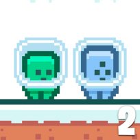 poster of Green and Blue Cuteman 2 game