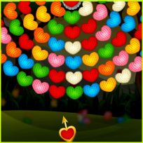 poster of Valentines Bubble Wheel game