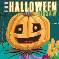 poster of Fun Halloween Jigsaw game