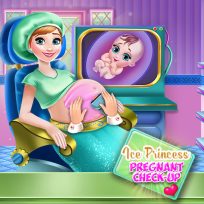 poster of Ice Princess Pregnant Check Up game