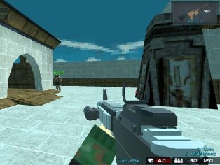 ملصق اللعبة Blocky Shooting Arena 3D Pixel Combat