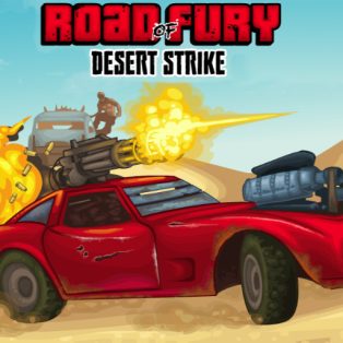 ملصق اللعبة Road of Fury Desert Strike