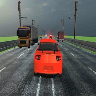 poster of Highway Car Racer game