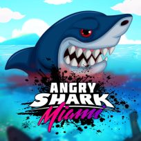 ملصق اللعبة Angry Shark Miami