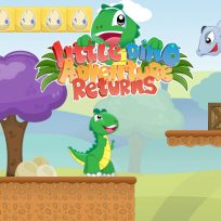 ملصق اللعبة Little Dino Adventure Returns