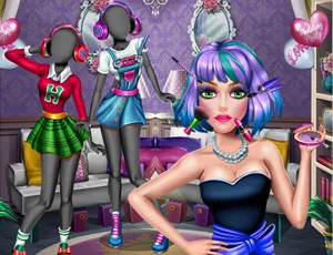 poster of Play Candy Girl Makeup Fun Game Online 2024 game