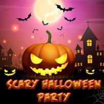 ملصق اللعبة Scary Halloween Party