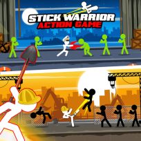 ملصق اللعبة STICK WARRIOR ACTION GAME