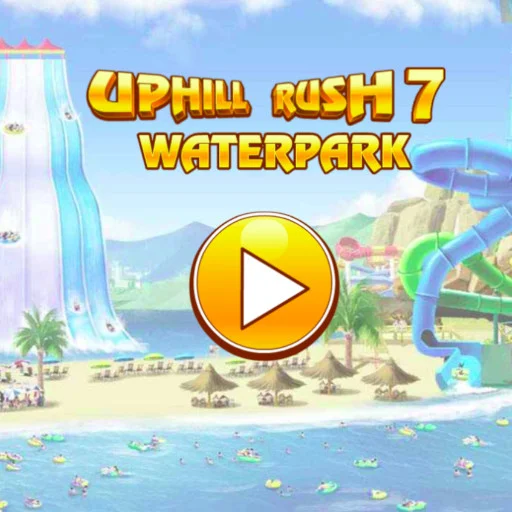 poster of Play Uphill Rush 7: Waterpark Game Online 2024 game