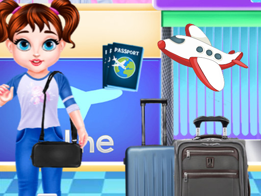 poster of Play Baby Taylor In The Airport Game Online 2024 game