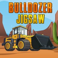 poster of Bulldozer Jigsaw game