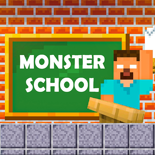 poster of Play Monster School Challenges Game Online 2024 game