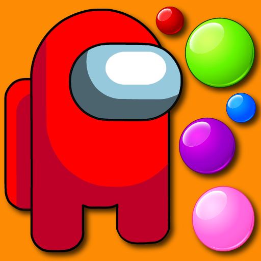 poster of Play Among Them Bubble Shooter Game Online 2024 game