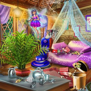 poster of Fairy House Cleaning game