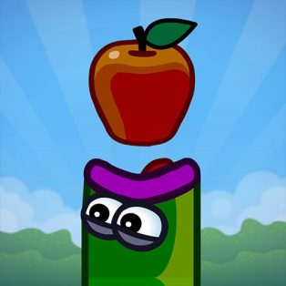 poster of Apple Worm game