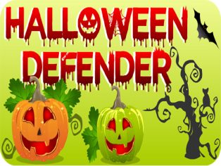 ملصق اللعبة EG Halloween Defender