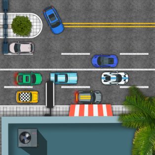 poster of City Parking 2D game