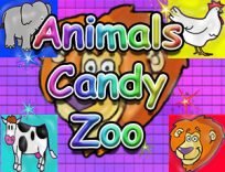 ملصق اللعبة Animals Candy Zoo