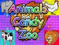 poster of Animals Candy Zoo game