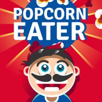 ملصق اللعبة Popcorn Eater