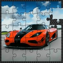 poster of Luxury Swedish Cars Jigsaw game