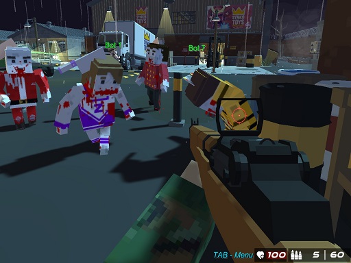 poster of Play GunGame 24 Pixel Game Online 2024 game