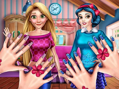 poster of Play Nails Makeover Game Online 2024 game