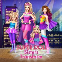 poster of Super Doll Sisters Transform game