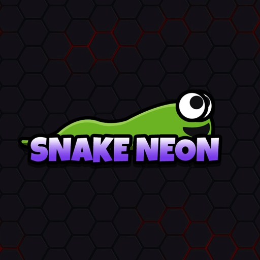 poster of Play Snake Neon Game Online 2024 game