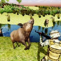 poster of BOAR HUNTING JIGSAW game