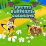 poster of Pretty Butterfly Coloring game