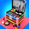 ملصق اللعبة Girl Makeup Kit Comfy Cakes Pretty Box Bakery Game