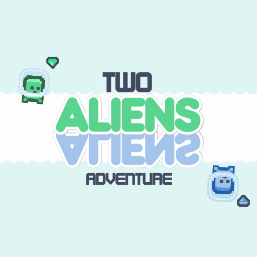 poster of Play Two Aliens Adventure Game Online 2024 game
