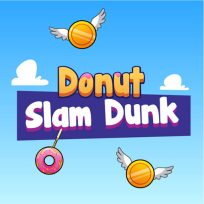 ملصق اللعبة Donut Slam Dunk