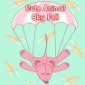 poster of Cute Animals Sky Fall game