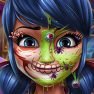 poster of Dotted Girl Halloween Makeup game