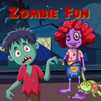 ملصق اللعبة Zombie Fun Jigsaw