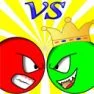 poster of Red ball vs green king game