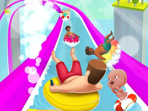 poster of Play WaterPark Slide.io Game Online 2024 game
