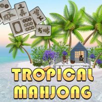 ملصق اللعبة Tropical Mahjong