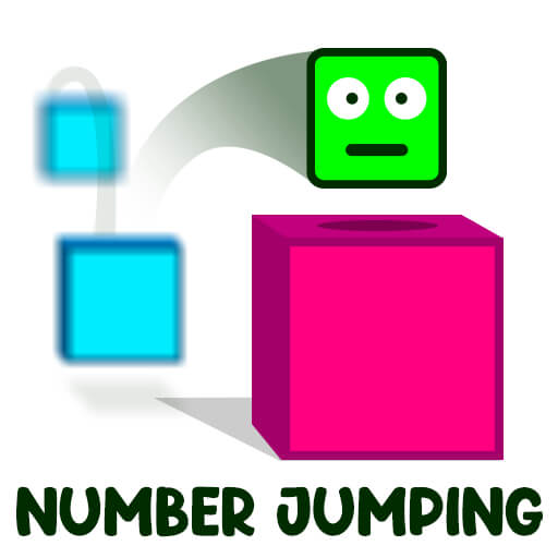 poster of Play Number Jumping Game Online 2024 game