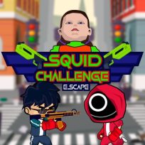 ملصق اللعبة Squid Challenge Escape